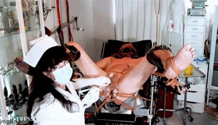 Medical Bisexual Hole Treatment with Doctor Odette