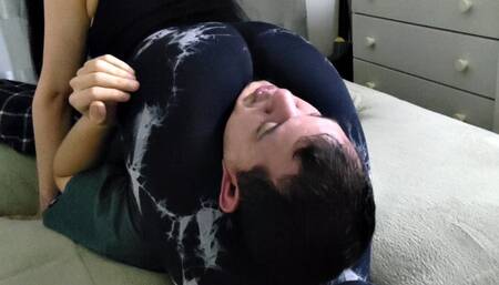 Squeeze until it breaks