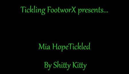 Mia Hope Tickled By Kitty