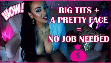 BIG TITS & PRETTY FACE = FINDOM LIFESTYLE
