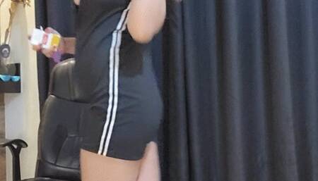 Smoking in sneaker then i take off and show u my feet