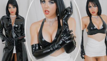 Worship Goddess Kim - Part 2: Glove Jerk Off Cruel Tease (FULL HD)