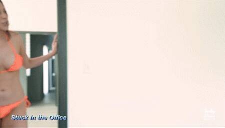 Amiee Cambridge - Moving In- Vol 3 - Free Use Step Aunt - Stuck in the Office (HD-1080p)