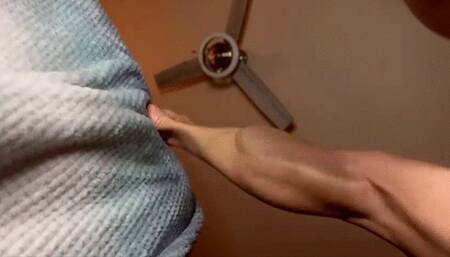 Oil Muscle Worship Underneath Barefoot Flex