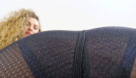 Two nylon asses take your breath away - small version