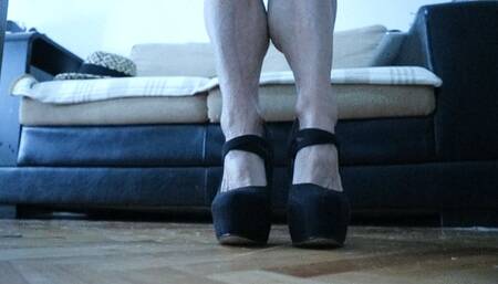 Iron Ivy, the superhigh platform shoes