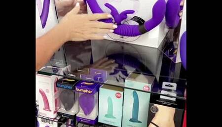 FlyMiranda Goes Toy Shopping with Multple Orgasms