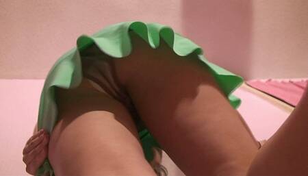 Sophie Upskirt Panty Pad & Panties Dancing