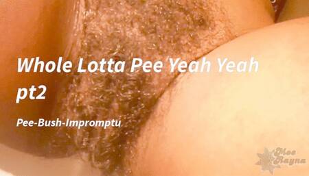 Whole Lotta Pee Yeah Yeah pt 2