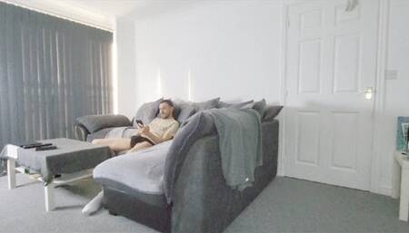 Boys who get caught watching porn get bent over the knee