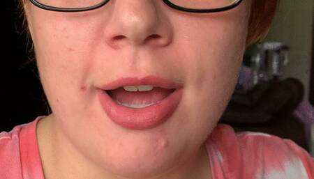 Carina Racy - wide open mouth