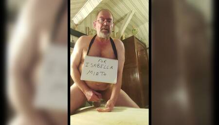 Me Jean Bart Cum for Mistress Isabella Miato