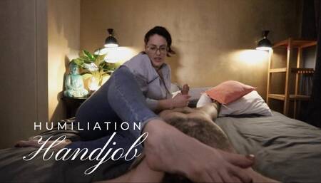Humiliation Handjob
