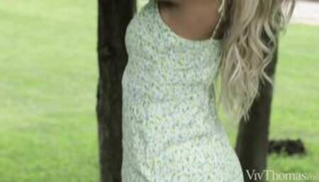 Veronica Leal and Sylvia Wise in several different VivThomas lesbian scenes together