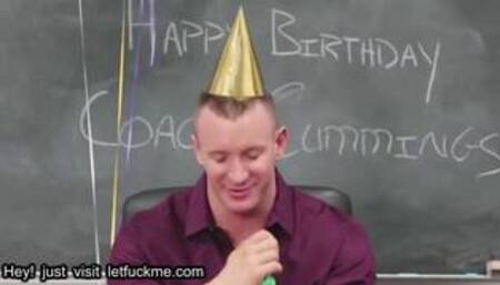 blowjob highschool teen with braces fucked by coach on his birthday