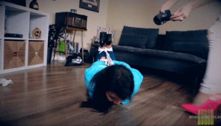 MILF GiGi Nosy Roommate Pays The Price HD 720p MP4