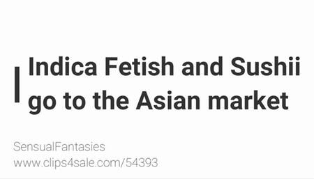 Indica and Sushii go to the Asian market