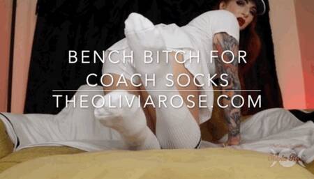 Bench Bitch For Coach Socks (WMV 1080p)