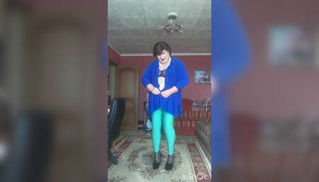 Green Leggings