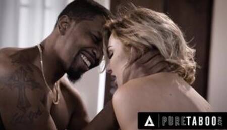 PURE TABOO Kenzie Anne Gives In To Her Pervy Boyfriend's Threesome Request