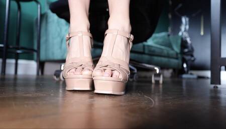 Under the Desk Shoe Pervert