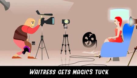 Magic Makes Waitress Struggle while Stuck