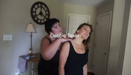 Debbie D and Landy Elana in: Debbie Taken MOV