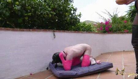 Shoe eating Puppy Gets Punished