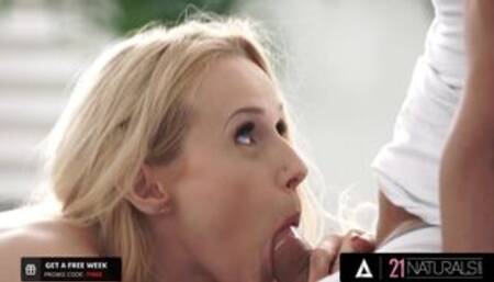 21 NATURALS - Stunning Busty Blonde Angel Wicky Gets Her Sweet Ass Plumbed