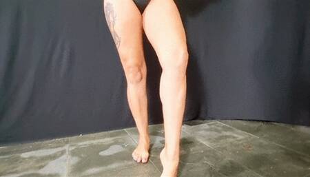 Brazilian Redhead Dominates with Powerful Punches and Kicks by Manu and Marco - FULL HD