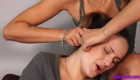 Sisters Ear Pulling - HD MP4