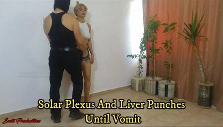 Solar Plexus And Liver Punches Until Vomit