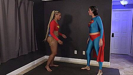 Superheroines Spar To Test Their Strength (HD 1080p MP4)