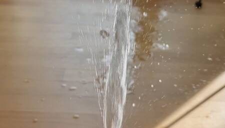 DRENCHING my windows with SQUIRT!!