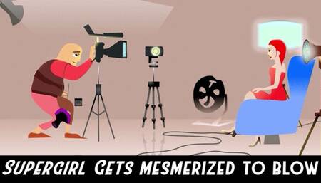 Mesmerized Heroine Supergirl Sucks Cock