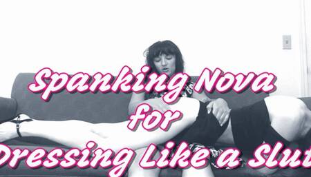 Dakota Marr Spanks Redhead Nova Reign