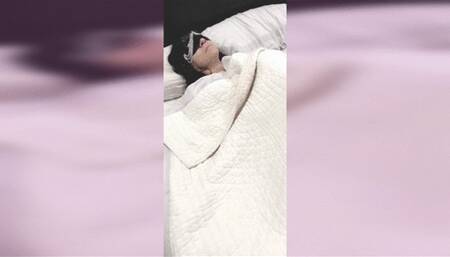 FlyMiranda wakes up in pantyhose and is very HORNY