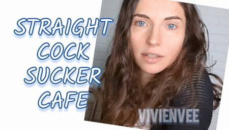 Straight CockSucker in a Cafe Encouraged Bi Girl Next Door VivienVee Girlfriend discovers you have been watching too much gay porn! Femdom Princess loves to seduce men into Sucking suck for her