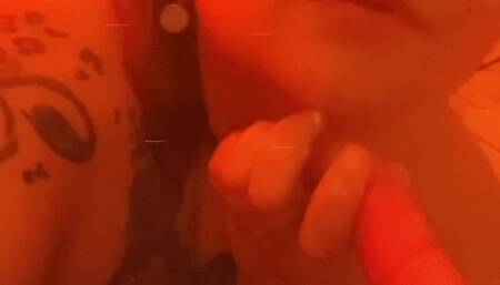 Shower time for huge tittys