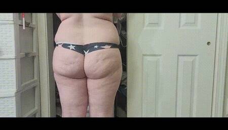 Jeans Pulled High : Wiggle & Jiggle