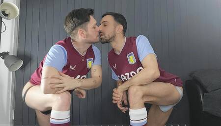 British Lad gets a facial after Footy
