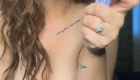 I SMOKE WHILE I RIDE HIS FACE