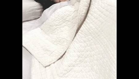 FlyMiranda wakes up in pantyhose and is very HORNY - Vertical Video Format