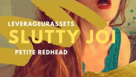 JOI with Petite Redhead Lev in Green Lingerie - 34