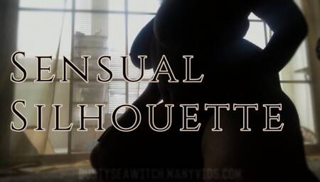 Sensual Silhouette BBW Anal Play