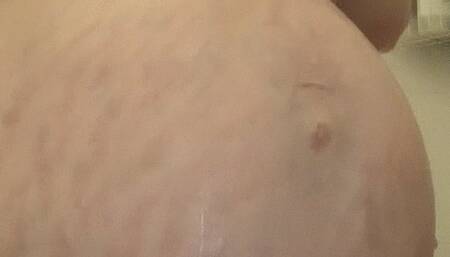 MastersLBS 36 Weeks Pregnant Belly Shaving