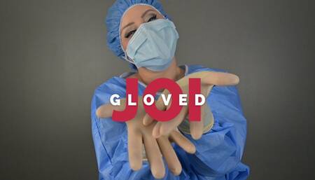 Leela Lapin is a Sensual Surgeon in Gloved JOI