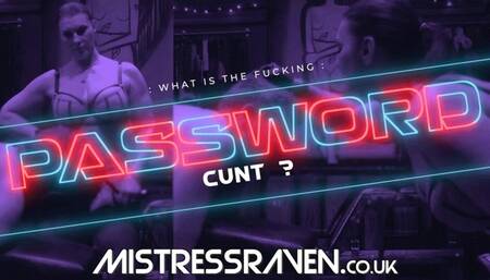 [873] What's the Password Cvnt?