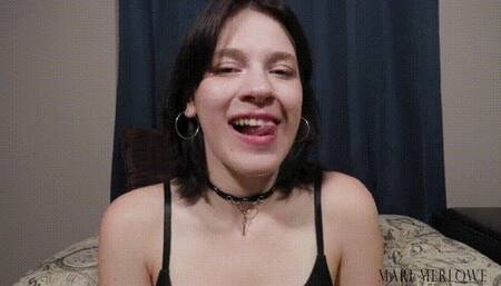 Mari’s Mouth, Tongue, Teeth, and Lips Tease - Mari Merlowe MP4 4K HD