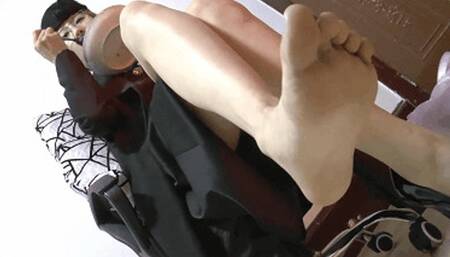 Secretary girl stinky feet humiliation manager YCBQ13102004